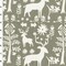 Gray/White Premier Deer/Tree Printed Canvas Decor Fabric By the Yard